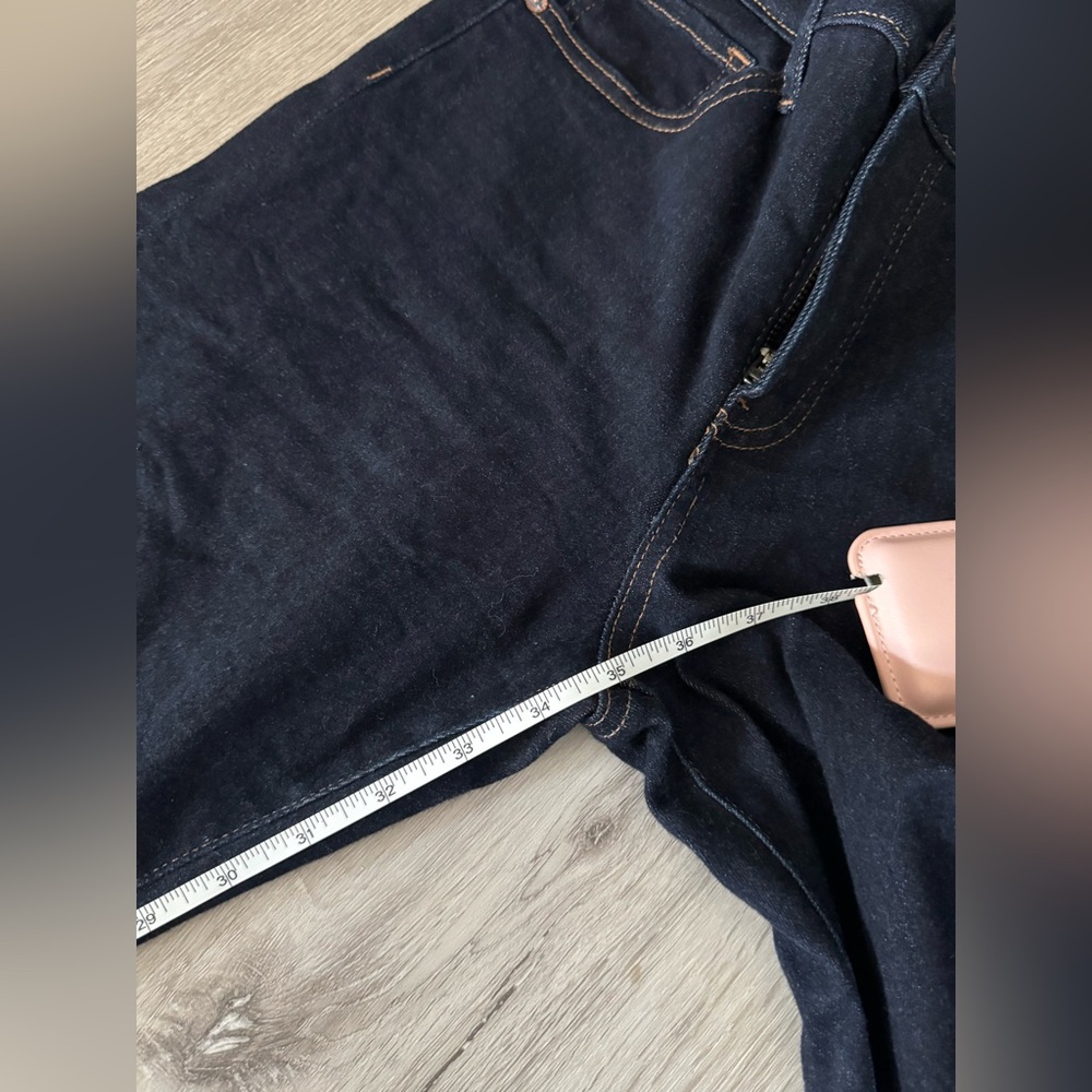 Express Women's Mid Rise Rinse Skyscraper Jeans 4L - Picture 10 of 10